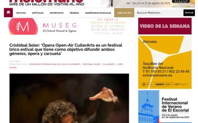 Melómano Digital entrevista a Cristóbal Soler con motivo del nacimiento del Open-Air
